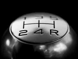 Nahaufnahme Ganghebel