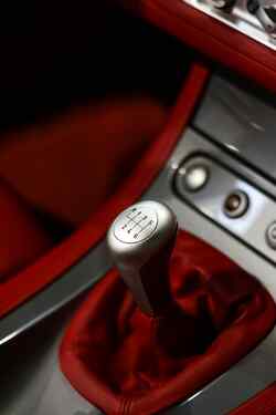 Ganghebel in einem Auto