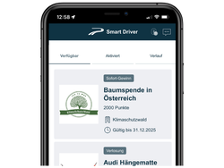 Bäume Spenden Smart Driver App Goodie Store