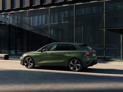 Seitliche Ansicht des Audi A3