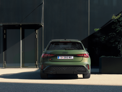 Heckansicht des Audi A3